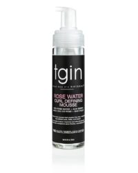 Tgin Rose Water Hair Curl Defining Mousse 236ml