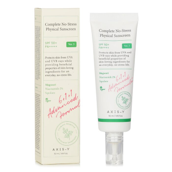 Axis-Y Complete No Stress Physical Sunscreen spf 50+pa+++50ml