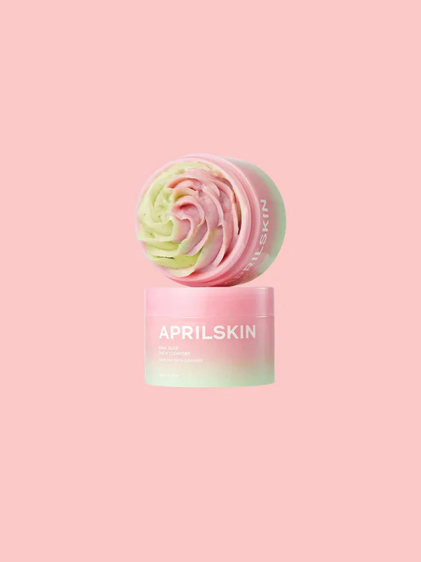 April Skin Pink Aloe Pack Cleanser 120g