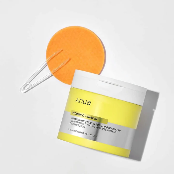 Anua Vit.C+Niacin Tone Up Blemish Pad 60 pads 185ml
