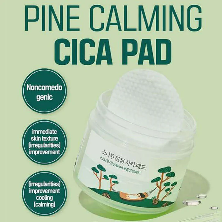 Round Lab Pine Calming Cica Pad 50pads 195ml