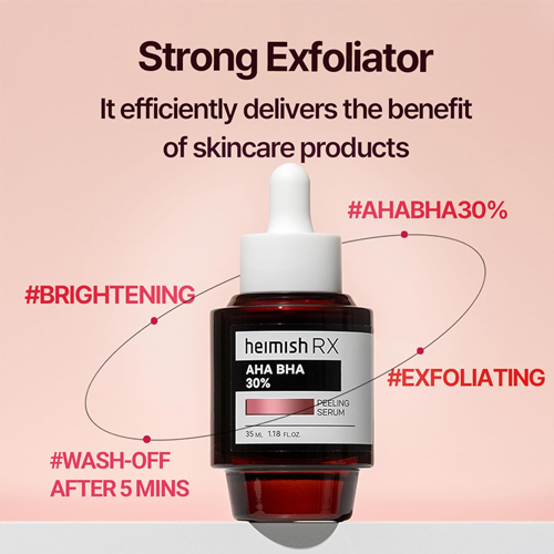 Heimish RX AHA BHA 30% Wash-Off Peeling Serum 35ml