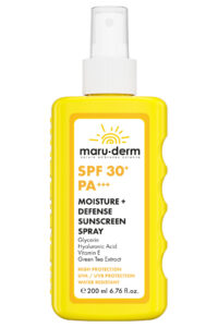 Maru-Derm Moisture Defense Sunscreen Spray spf 30+pa+++200ml