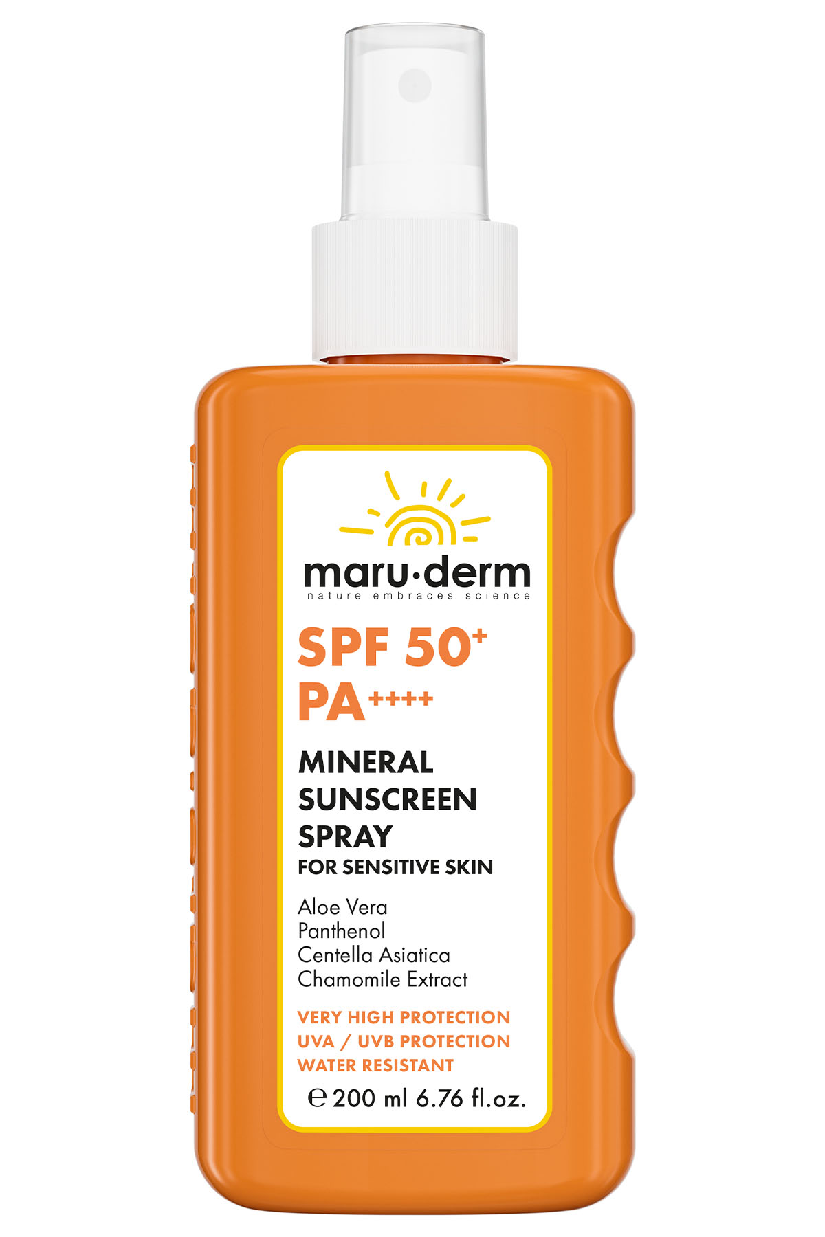 Maru-Derm Mineral Sunscreen Spray spf 50+pa+++200ml
