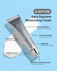 S.Nature Aqua Squaline Moist.Cream 60ml
