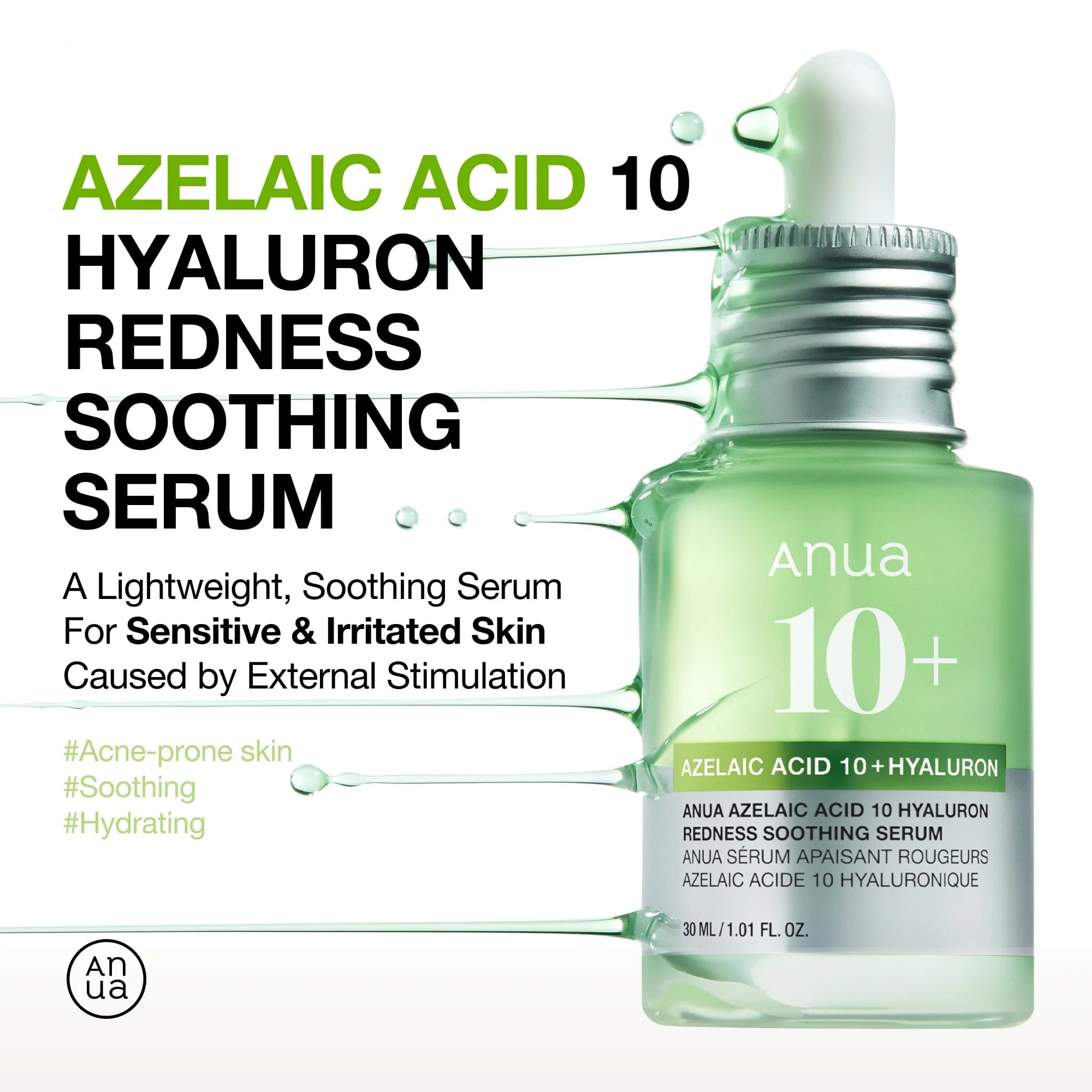 Anua Azelaic Acid 10+Hyaluron 30ml