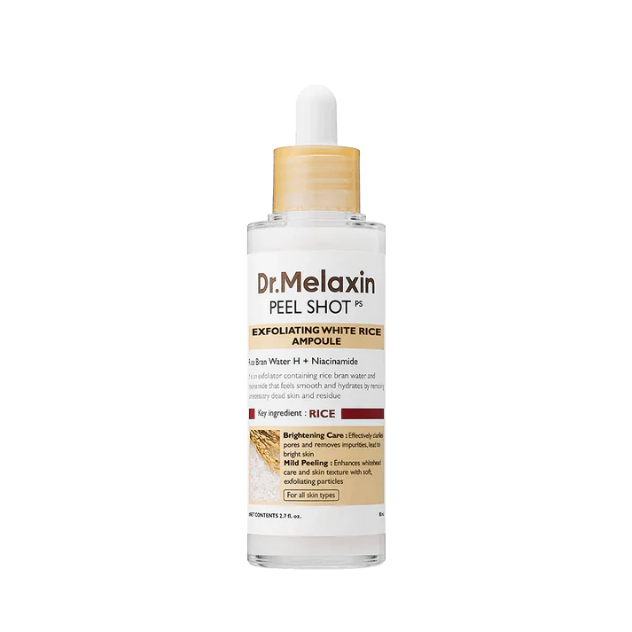 Dr.Melaxin Peel Shot Exfoliant Black Rice Ampoule 80ml