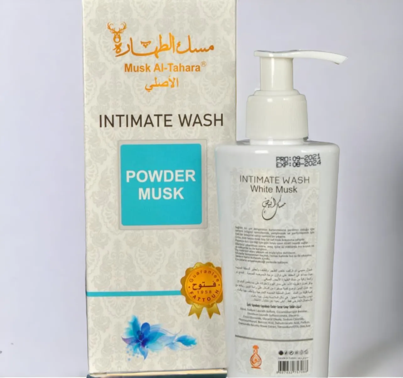 Musk Al-Tahara(Powder)Intimate Wash 130ml